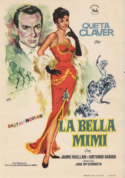 01post.jpg - La bella Mimí poster